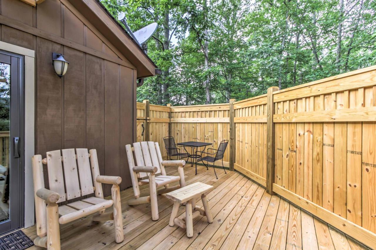 Private Sevierville Cabin With Mountain Views And Loft Esterno foto