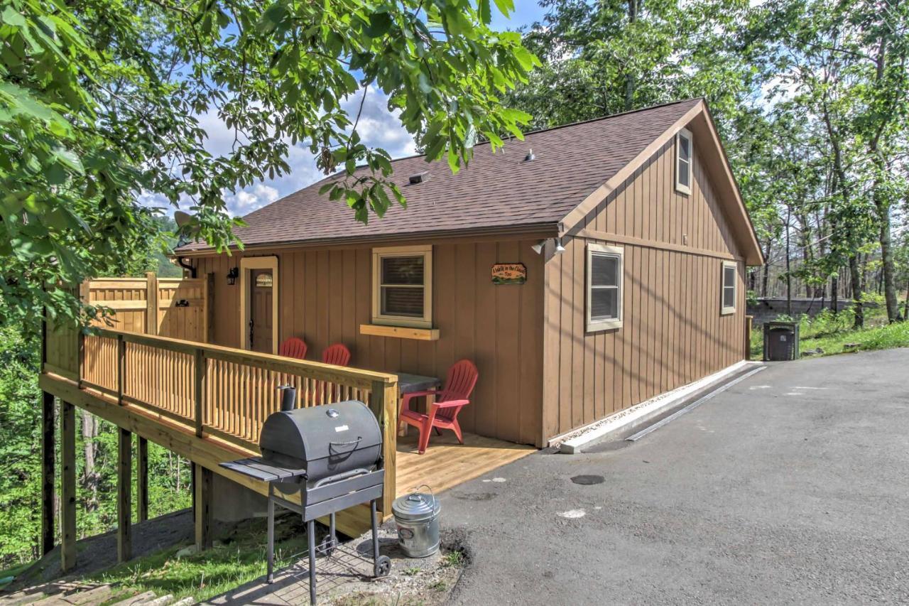 Private Sevierville Cabin With Mountain Views And Loft Esterno foto