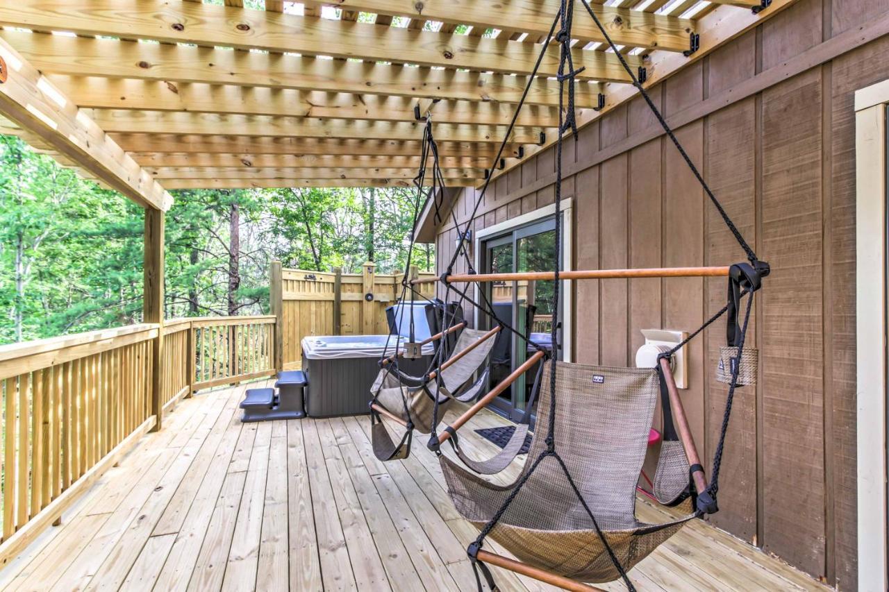 Private Sevierville Cabin With Mountain Views And Loft Esterno foto